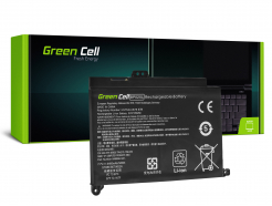 Bateria Green Cell BP02XL 849909-855 do HP Pavilion 15-AU 15-AU051NW 15-AU071NW 15-AU102NW 15-AU107NW 15-AW 15-AW010NW