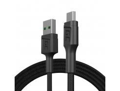 Kabel Micro USB 1,2m Green Cell PowerStream, szybkie ładowanie Quick Charge 3.0