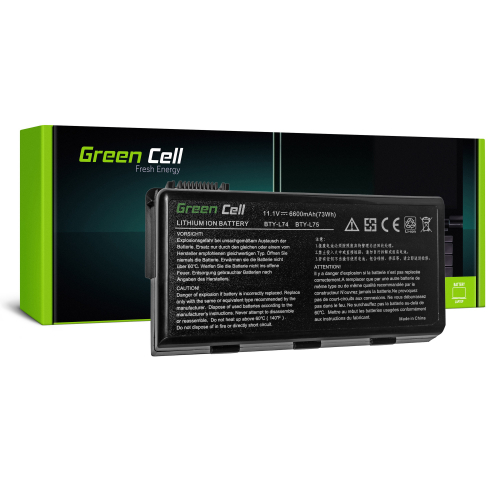 Green Cell ® Bateria do MSI CR610-C61M32-HDSB