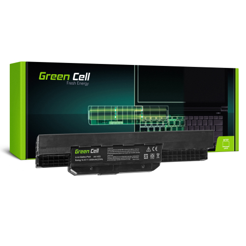 Bateria Green Cell A41-K53 do Asus K54 K54C X54 X54C X54F X54H X54HB X54HR X54HY X54L X54X X54XB