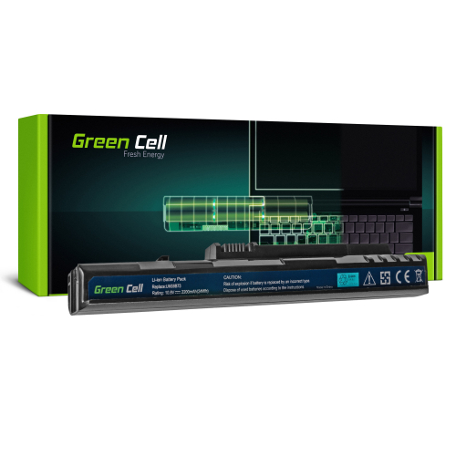 Bateria Green Cell UM08A31 UM08A72 UM08B31 do Acer Aspire One A110 A150 D150 D250 KAV60 ZG5