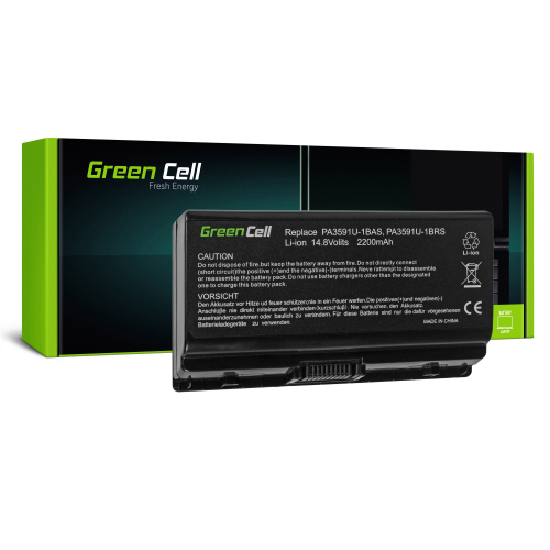 Bateria Green Cell PA3591U-1BRS PA3615U-1BRM do Toshiba Satellite L40 L45, Equium L40