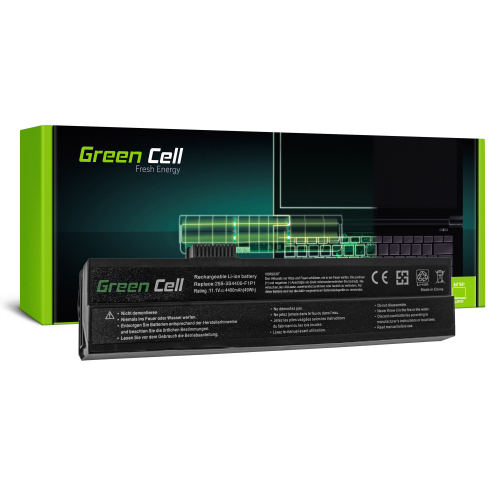 Bateria Green Cell do Fujitsu-Siemens Amilo Pi 1536 1556 A1640 M1405 Unwill 245 255