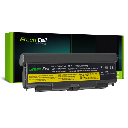 Bateria Green Cell do Lenovo ThinkPad T440p T540p W540 W541 L440 L540