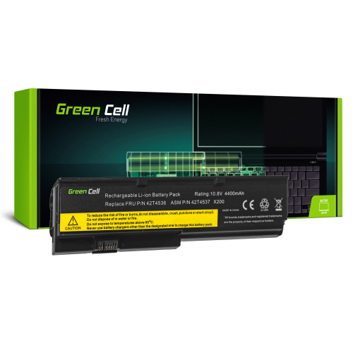 Green Cell ® Bateria do Lenovo ThinkPad X201 3249