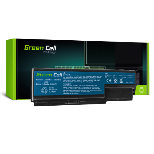Green Cell ® Bateria do Acer TravelMate 7530G-754G32MN