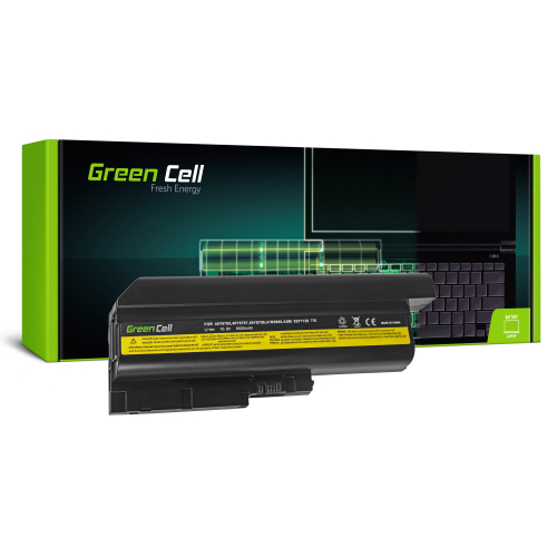 Bateria Green Cell do Lenovo IBM ThinkPad T60 T60p T61 R60 R60e R60i R61 R61i T61p R500 SL500 W500