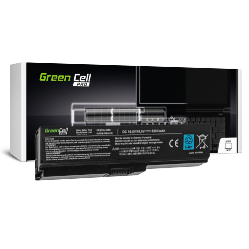 Bateria Green Cell PRO PA3817U-1BRS do Toshiba Satellite C650 C650D C655 C660 C660D C665 C670 C670D L750 L750D L755 L755D L770