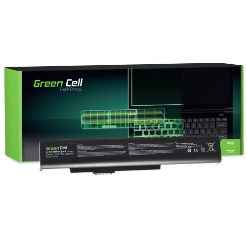 Bateria Green Cell A32-A15 do MSI CR640 CX640, Medion Akoya E6221 E7220 E7222 P6634 P6815, Fujitsu LifeBook N532 NH532
