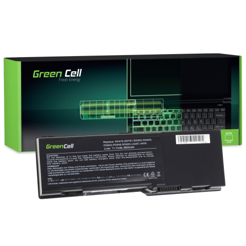Bateria Green Cell GD761 do Dell Inspiron 1501 E1505 6400 Vostro 1000