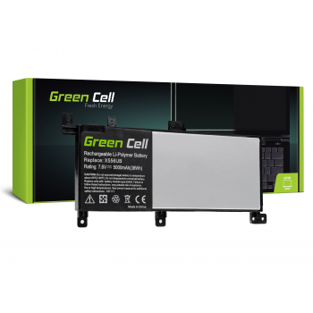 Bateria Green Cell C21N1509 do Asus X556UA X556UQ X556UR X556 X556UB X556UF X556UJ X556UV