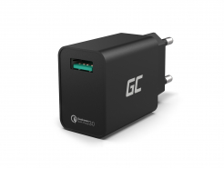 Uniwersalna ładowarka sieciowa USB Green Cell z funkcją szybkiego ładowania QC 3.0