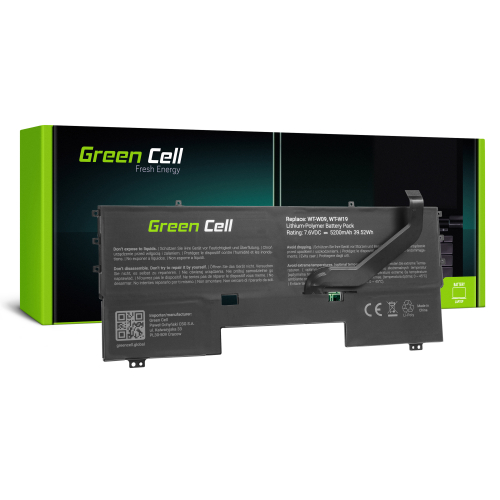 Bateria Green Cell HB54A9Q3ECW do Huawei MateBook X