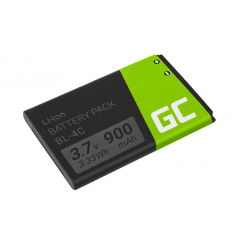 Bateria Akumulator Green Cell BL-4C do telefonu Nokia 1661 X2 6101 6102 6103 6125 6131 6136 6170 6230 6260 6300 3.7V 850mAh