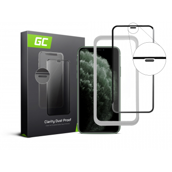 Szkło hartowane Green Cell Dust Proof GC Clarity do telefonu Apple iPhone 11 Pro Max + aplikator