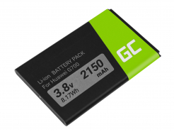 Bateria Akumulator Green Cell HB505076RBC do telefonu Huawei Y3 YIII LUA-L21 Ascend G606 G610 G700 G710 G716 3.8V 2150mAh