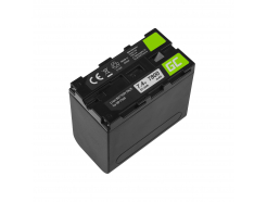 Akumulator Bateria Green Cell NP-F960 NP-F970 NP-F975 do Sony 7.4V 7800mAh