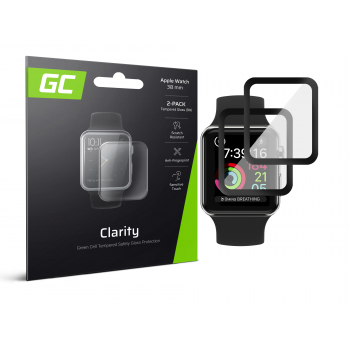 2x Szkło hartowane GC Clarity do Apple Watch 3 38mm