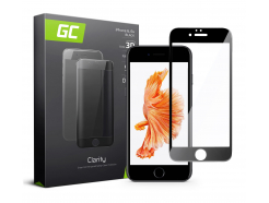 Szkło hartowane GC Clarity do telefonu Apple iPhone 6 / 6S - Czarny