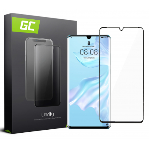 Szkło hartowane GC Clarity szybka ochronna do telefonu Huawei P30 Pro edge glue