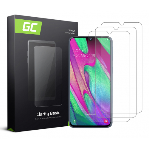 3x Szkło hartowane GC Clarity szybka ochronna do telefonu Samsung Galaxy A40