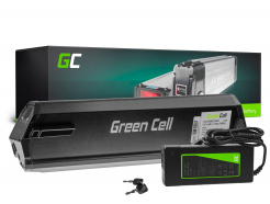 Green Cell Bateria do Roweru Elektrycznego 48V 13Ah 624Wh Semi InTube Ebike 2 Pin do NCM, Fitifito z Ładowarką