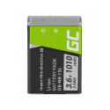 Akumulator Bateria Green Cell ® NB-13L do Canon PowerShot G1 G5 G7 G9 X Mark II SX620 HS SX720, Full Decoded 3.6V 1050mAh