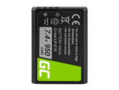 Akumulator Bateria Green Cell ® LP-E10 LPE10 do Canon EOS 1100D 1200D 1300D Rebel T3 T5 T6 Kiss X50 X70, 7.4V 950mAh