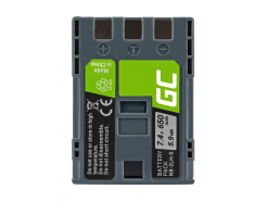 Akumulator Bateria Green Cell ® NB-2LH NB-2L do Canon PowerShot G7 G9 EOS 350D 400D Elura 50 Optura 30 40 50 500 7.4V 650mAh