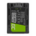 Akumulator Bateria Green Cell ® NP-FH30 NP-FH40 NP-FH50 do Sony DCR HC22E HC24E HC42 SR36E SR37E SR100 DSC-HX200V 7.4V 650mAh