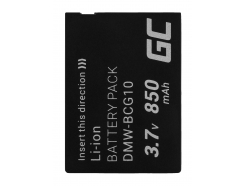 Akumulator Bateria Green Cell ® DMW-BCG10E do Panasonic Lumix DMC 3D1 TZ6 TZ7 TZ8 TZ10 TZ20 TZ30 TZ31 TZ35 ZR1 3.7V 850mAh