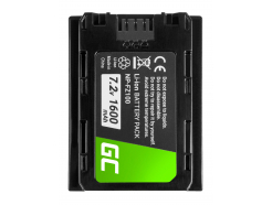 Akumulator Bateria Green Cell ® NP-FZ100 do Sony Alpha A1 A7 III A7R III A7 IV A9 A9R A9S A6600 ILCE-7M3 ILME-FX3, 7.2V