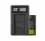 Bateria NP-FH50 i Ładowarka BC-TRP Green Cell ® do Sony DCR-HC45, DCR-SR300E, DCR-SR70, DCR-SX50E 7.4V 650mAh