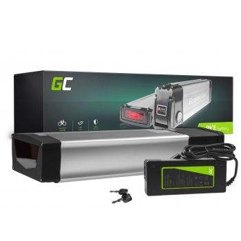 Green Cell® Bateria do Roweru Elektrycznego 48V 20Ah E-Bike Li-Ion Bagażnikowa z Ładowarką