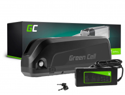 Green Cell Bateria do Roweru Elektrycznego 36V 20Ah 720Wh Bidonowa Ebike EC5 do Nilox, Samebike, Fafrees z Ładowarką