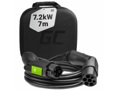 Green Cell Kabel EV Type 1 7.2kW 32A 7m do ładowania samochodów elektrycznych i hybryd Plug-In