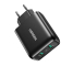Ładowarka sieciowa UGREEN CD161, 2 porty USB-A, Moc 18W, Szybkie ładowanie Power Delivery 3.0, Kolor czarny