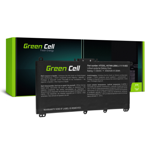 Bateria Green Cell HT03XL do HP 240 G7 245 G7 250 G7 255 G7, HP 14 15 17, HP Pavilion 14 15