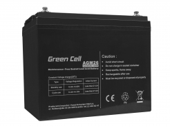 Green Cell AGM VRLA 12V 84Ah bezobsługowy akumulator do kampera fotowoltaiki paneli solarnych łodzi - OUTLET