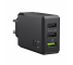 Green Cell Ładowarka sieciowa 30W GC ChargeSource 3 z szybkim ładowaniem Ultra Charge i Smart Charge - 3x USB-A - OUTLET