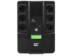 Green Cell Zasilacz Awaryjny UPS AiO 600VA 360W z wyświetlaczem LCD - OUTLET