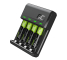 Ładowarka Green Cell GC VitalCharger + 4x baterie akumulatorki AAA 950mAh