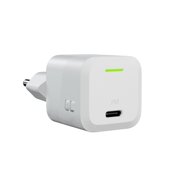 Green Cell Biała Ładowarka sieciowa 33W GaN GC PowerGan do Laptopa, MacBooka, Telefonu, Tabletu, Nintendo Switch – USB-C PD