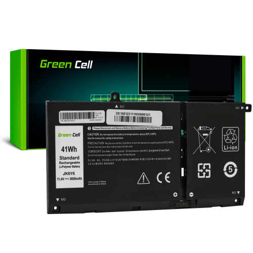 Bateria Green Cell JK6Y6 do Dell Latitude 3510 Inspiron 5501 5301 5505 5401 5402 5502