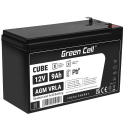 Green Cell AGM VRLA 12V 9Ah bezobsługowy akumulator do zasilaczy awaryjnych UPS systemów zasilania awaryjnego UPS