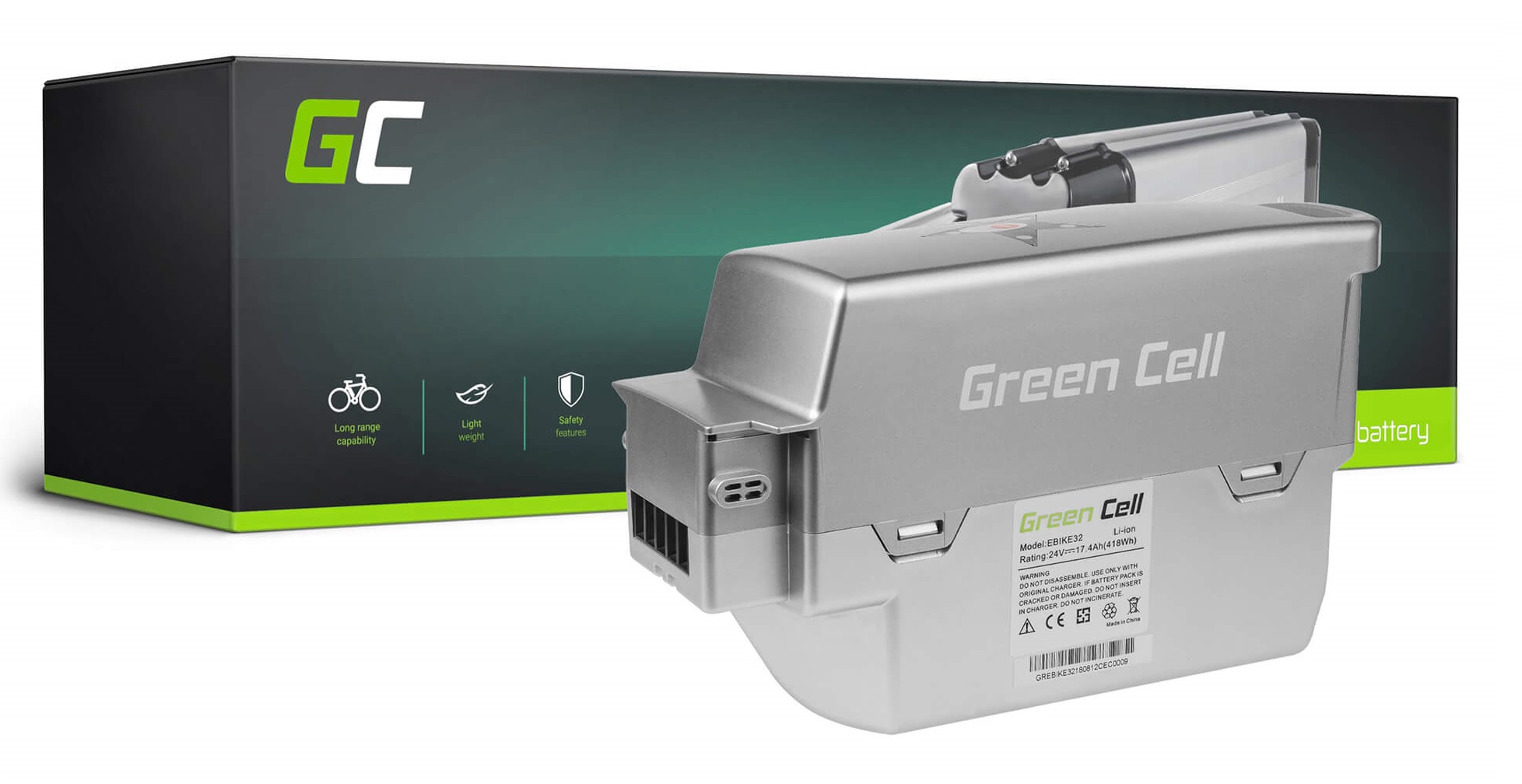 Akumulator Bateria Green Cell Silverfish 24V 8.8Ah 211Wh